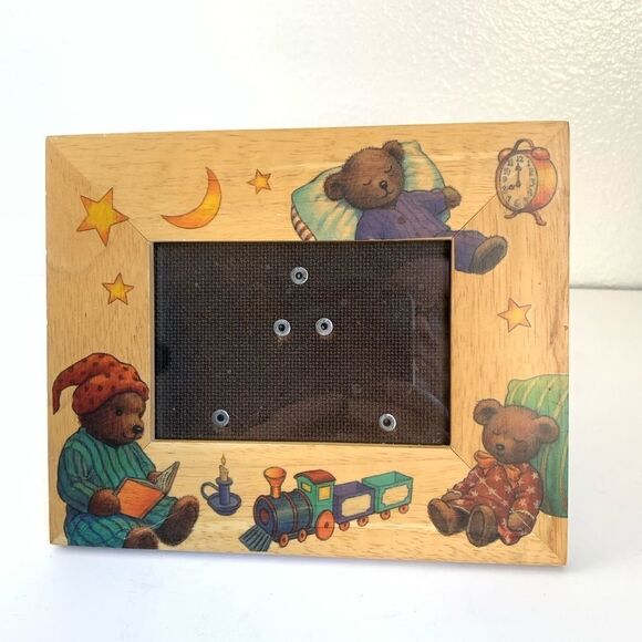 VTG Fetco Teddy Bear Frame - Picture 1 of 3